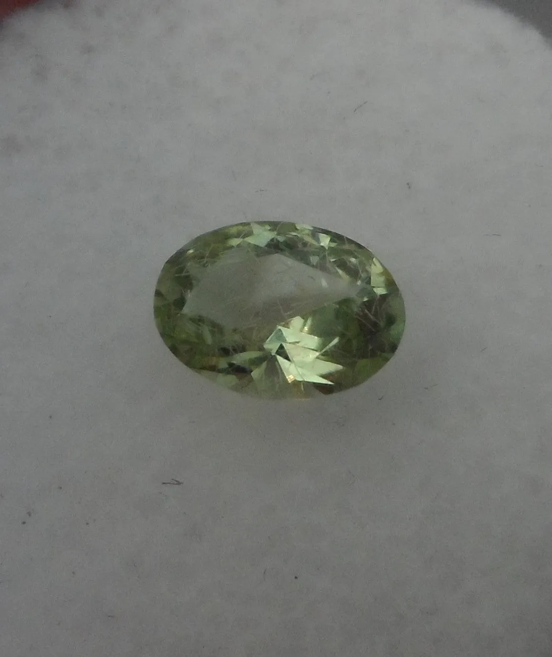 1.08cts. LIGHT LEAF GREEN MONTANA SAPPHIRE