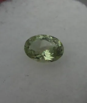 1.08cts. LIGHT LEAF GREEN MONTANA SAPPHIRE