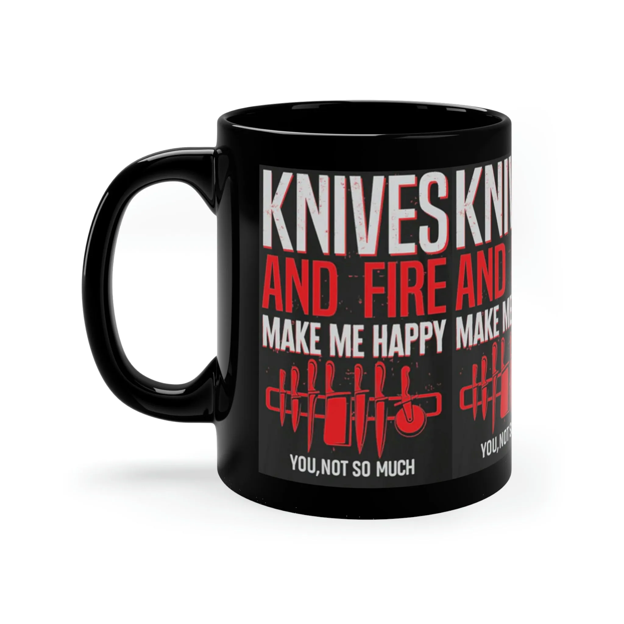 11oz Black Mug