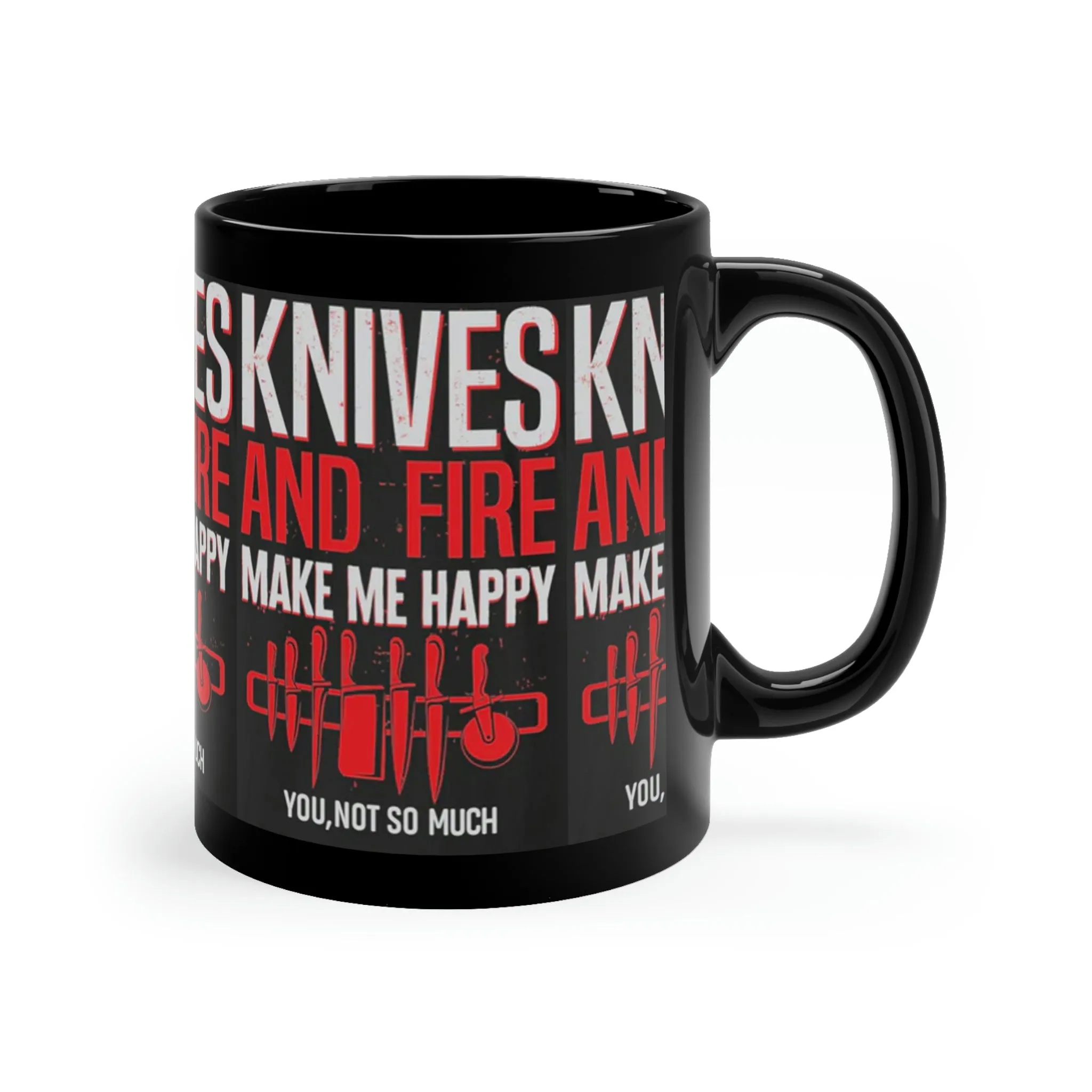 11oz Black Mug