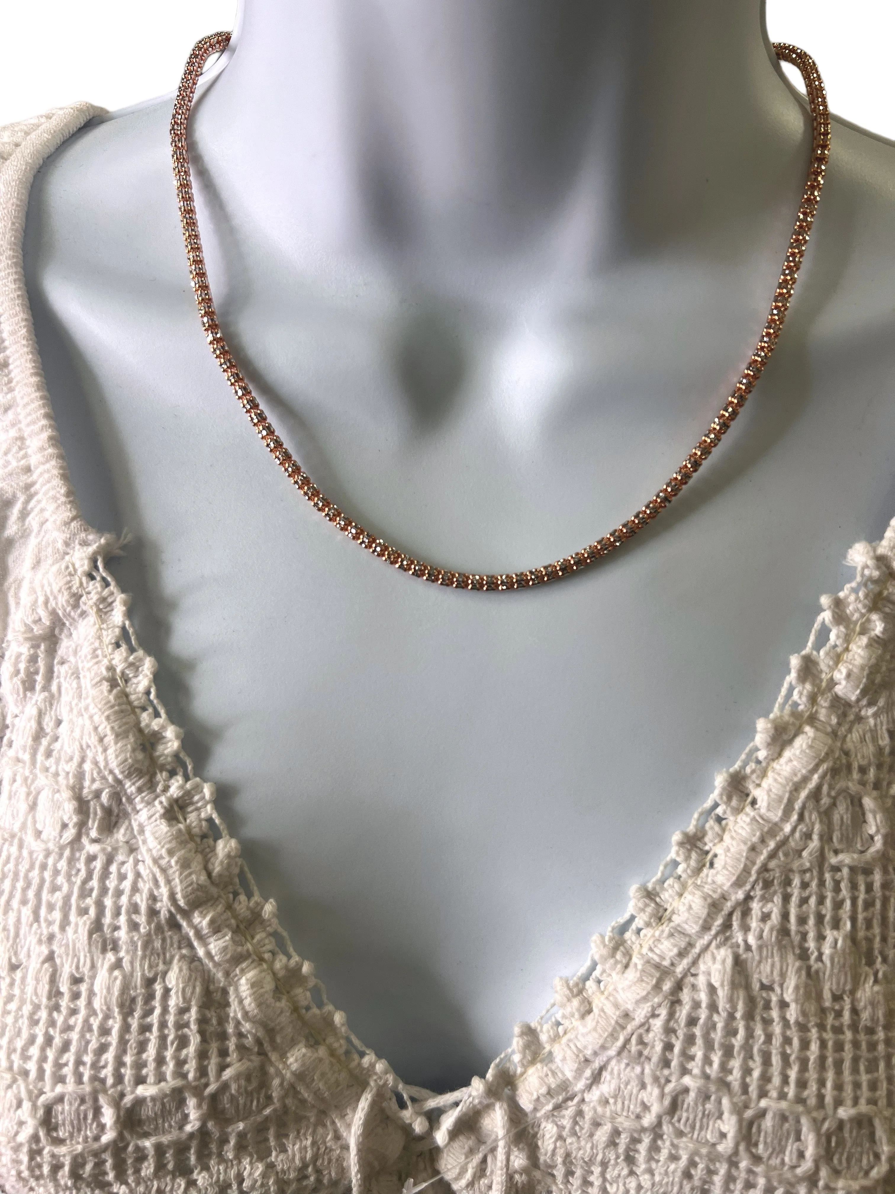 14K Rose gold Ice Chain-09