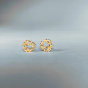 14K SUPERNOVA EARRING