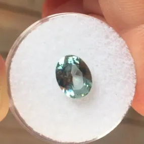 2.15 CT DANCING BLUE GREEN MONTANA SAPPHIRE