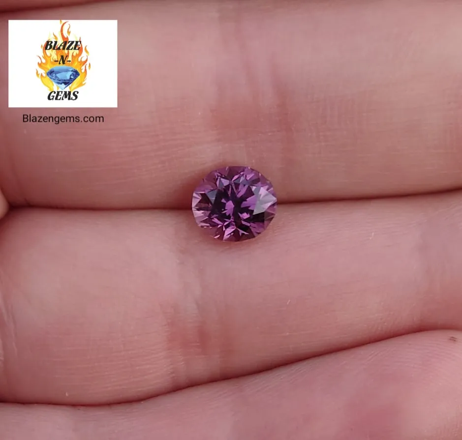 2.24ct HUCKLEBERRY PURPLE TO RED COLOR CHANGE MONTANA SAPPHIRE