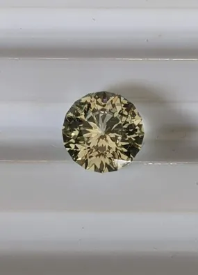 2.4ct NATURAL GOLDEN YELLOW TO GREEN COLOR SHIFT MONTANA SAPPHIRE.