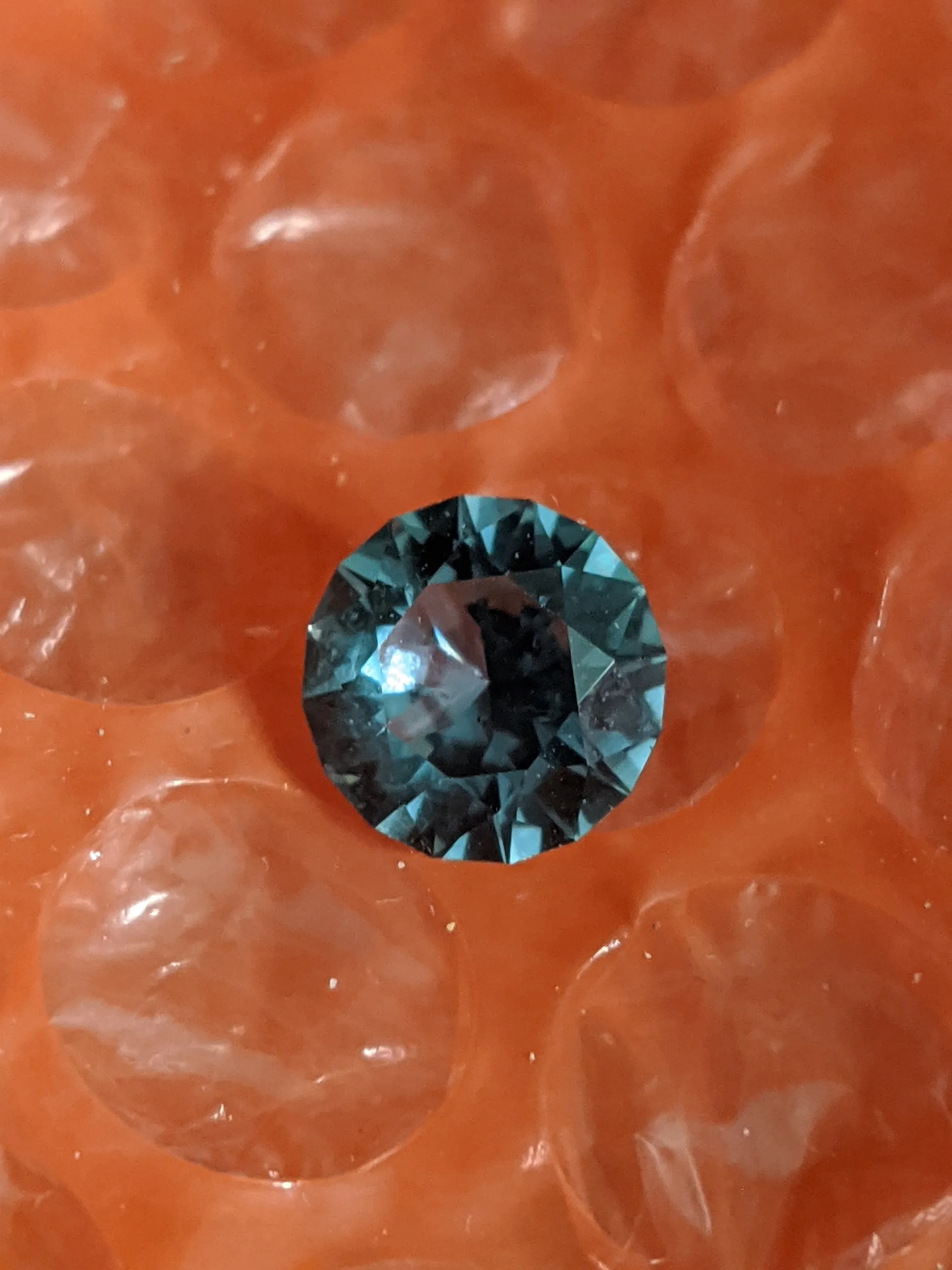 2.79ct. TEAL SAPPHIRE. MONTANA, UNHEATED