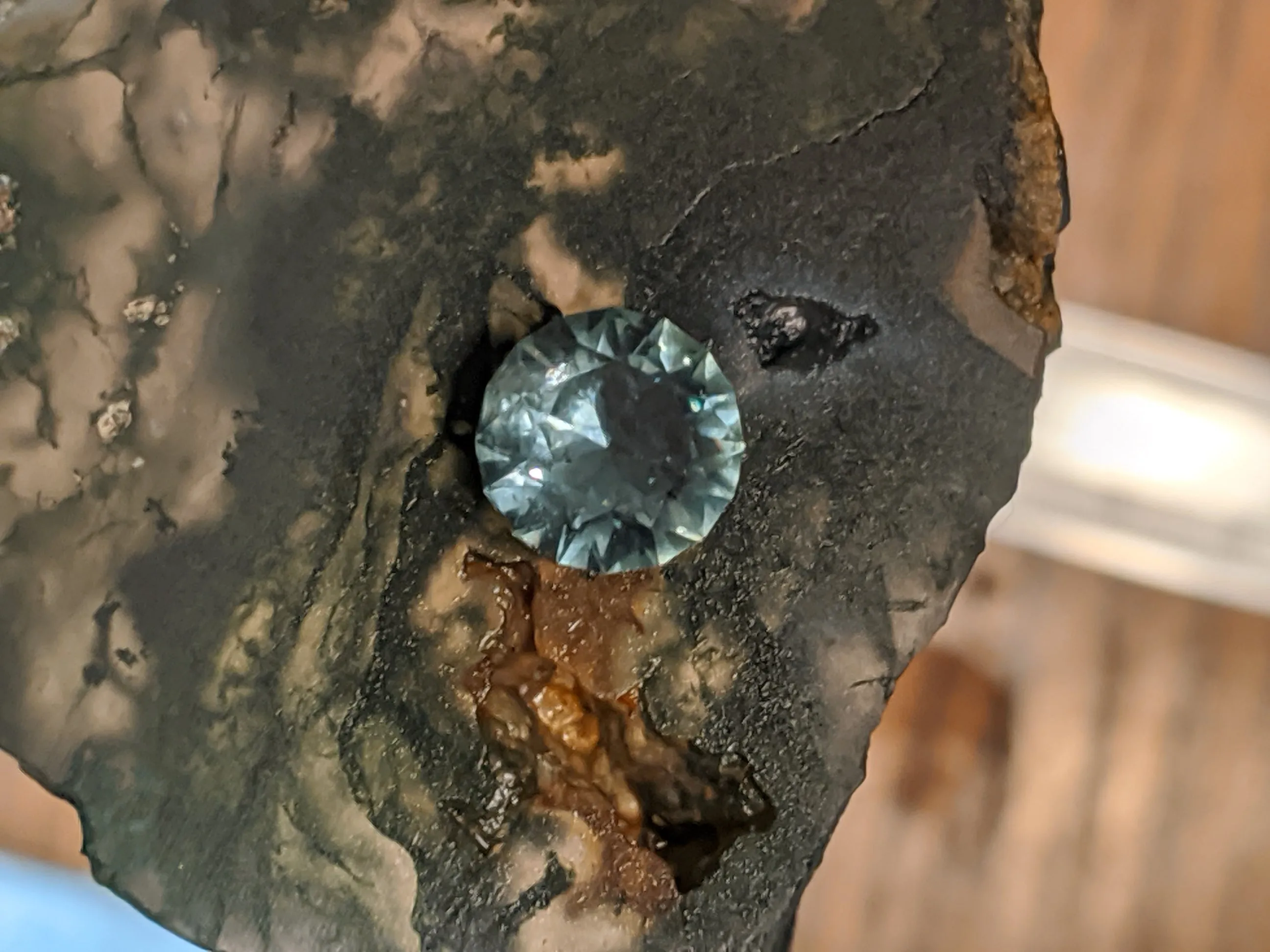 2.79ct. TEAL SAPPHIRE. MONTANA, UNHEATED