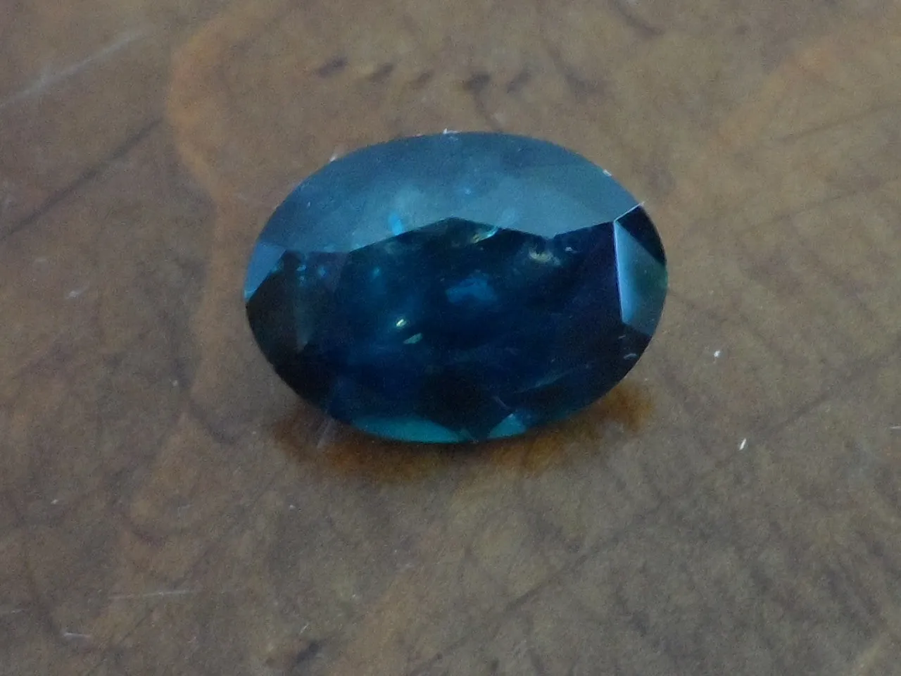 3.55cts DEEP BLUE COLOR FANCY MONTANA SAPPHIRE