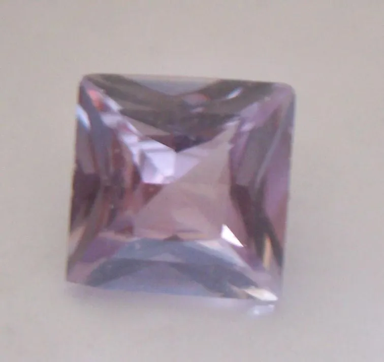 .40 CTS RARE PINK COLOR, PRINCESS CUT, MONTANA SAPPHIRE