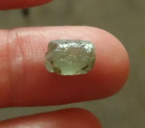 4.74cts. LEAF GREEN MONTANA SAPPHIRE ROUGH CRYSTAL SPECIMEN