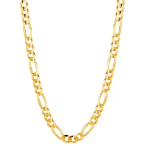 5mm concave cuban curb 18k gold plated chain