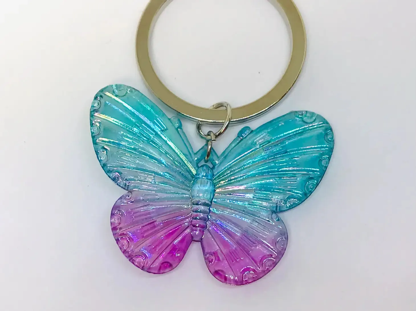 Acrylic Butterfly Key Chains