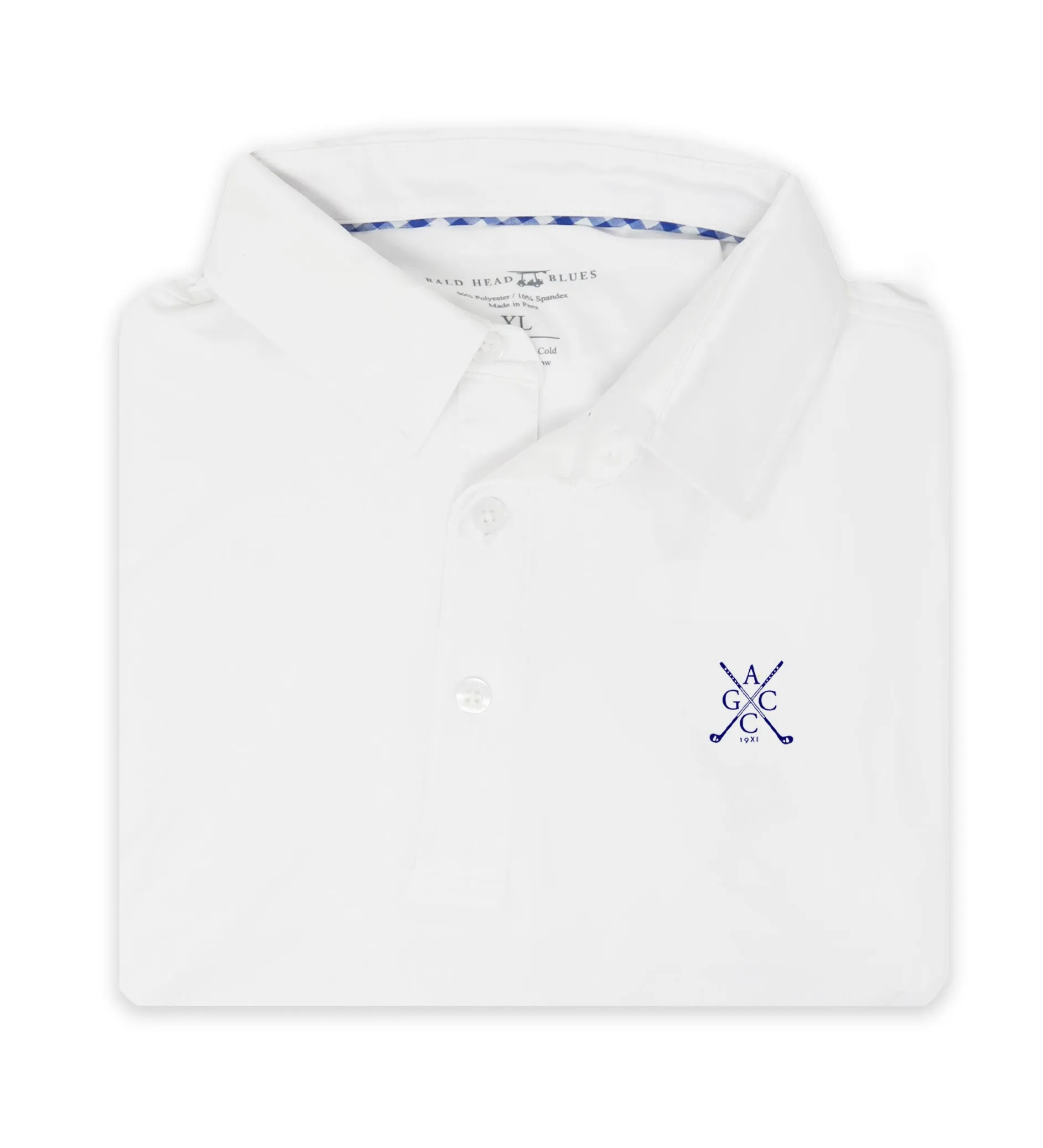 Ames CC - Albatross Polo- White