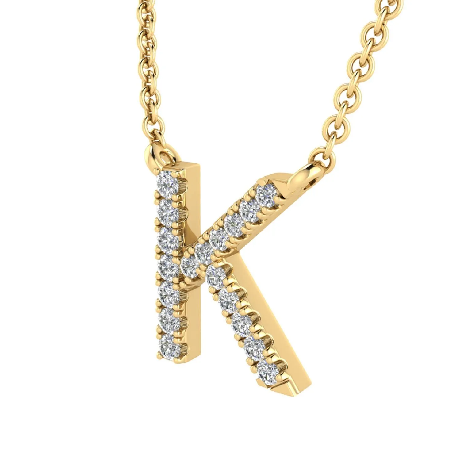 Autograph Collection: Diamond Initial Necklace