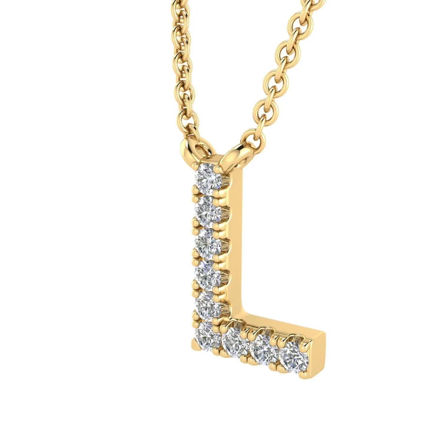 Autograph Collection: Diamond Initial Necklace