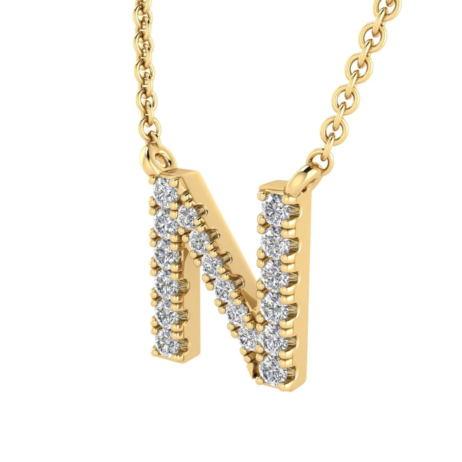 Autograph Collection: Diamond Initial Necklace