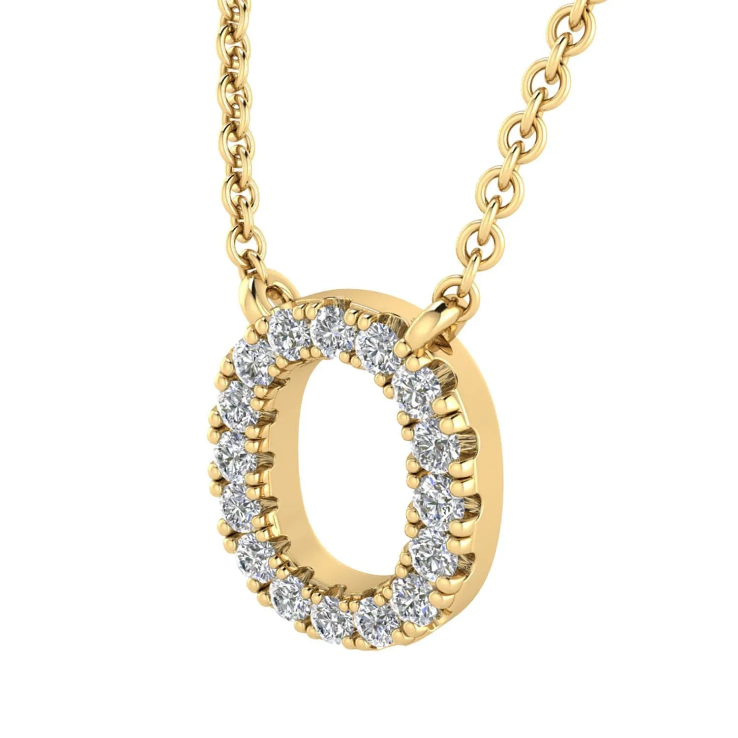 Autograph Collection: Diamond Initial Necklace