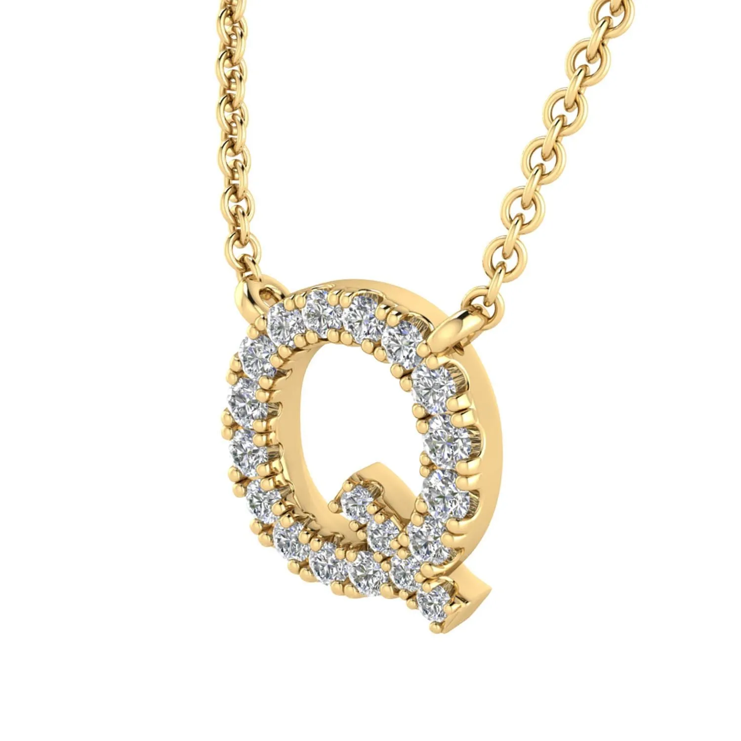 Autograph Collection: Diamond Initial Necklace