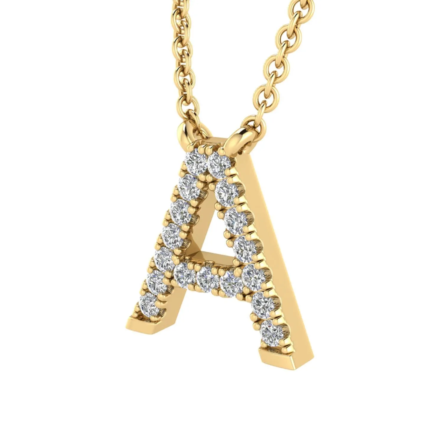 Autograph Collection: Diamond Initial Necklace