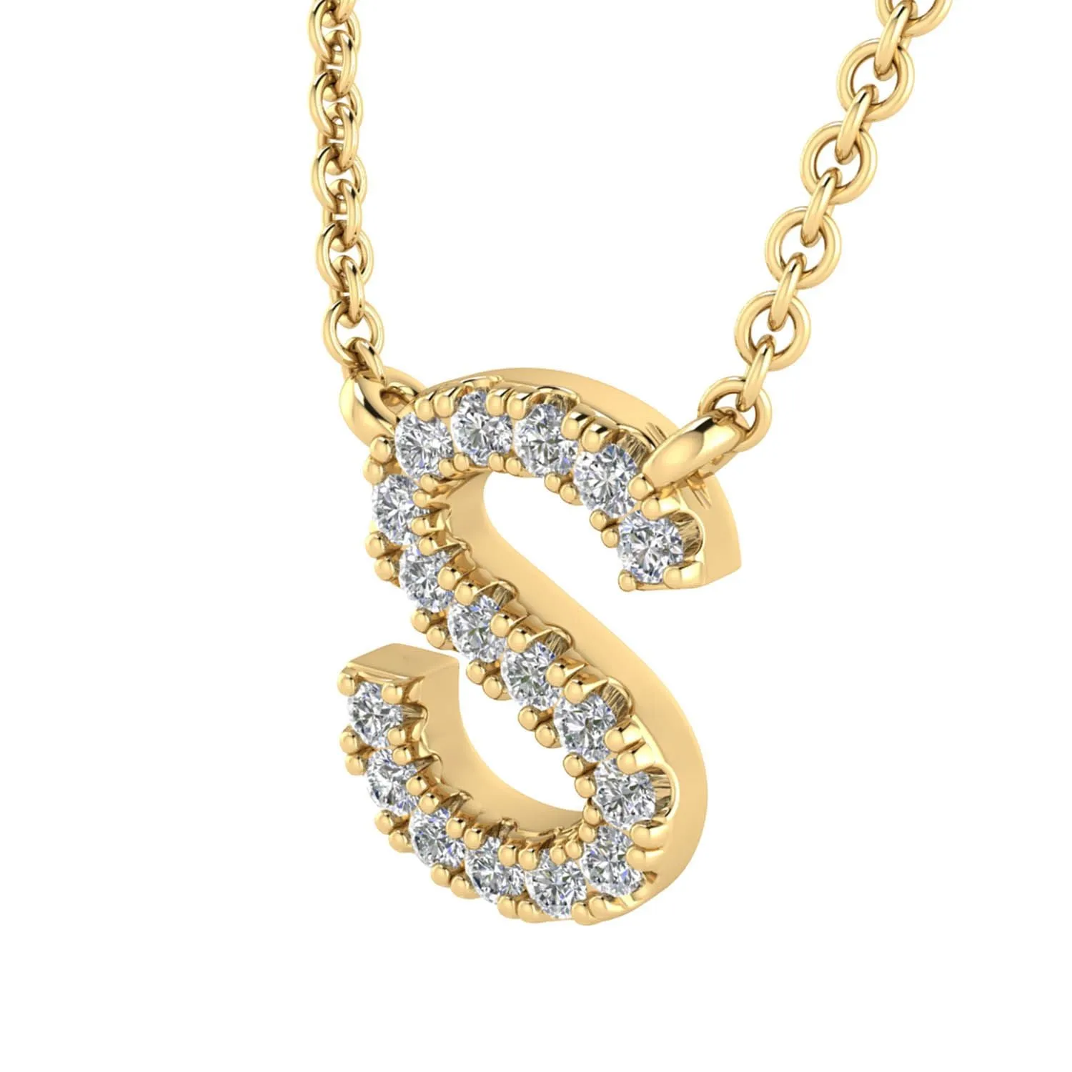 Autograph Collection: Diamond Initial Necklace