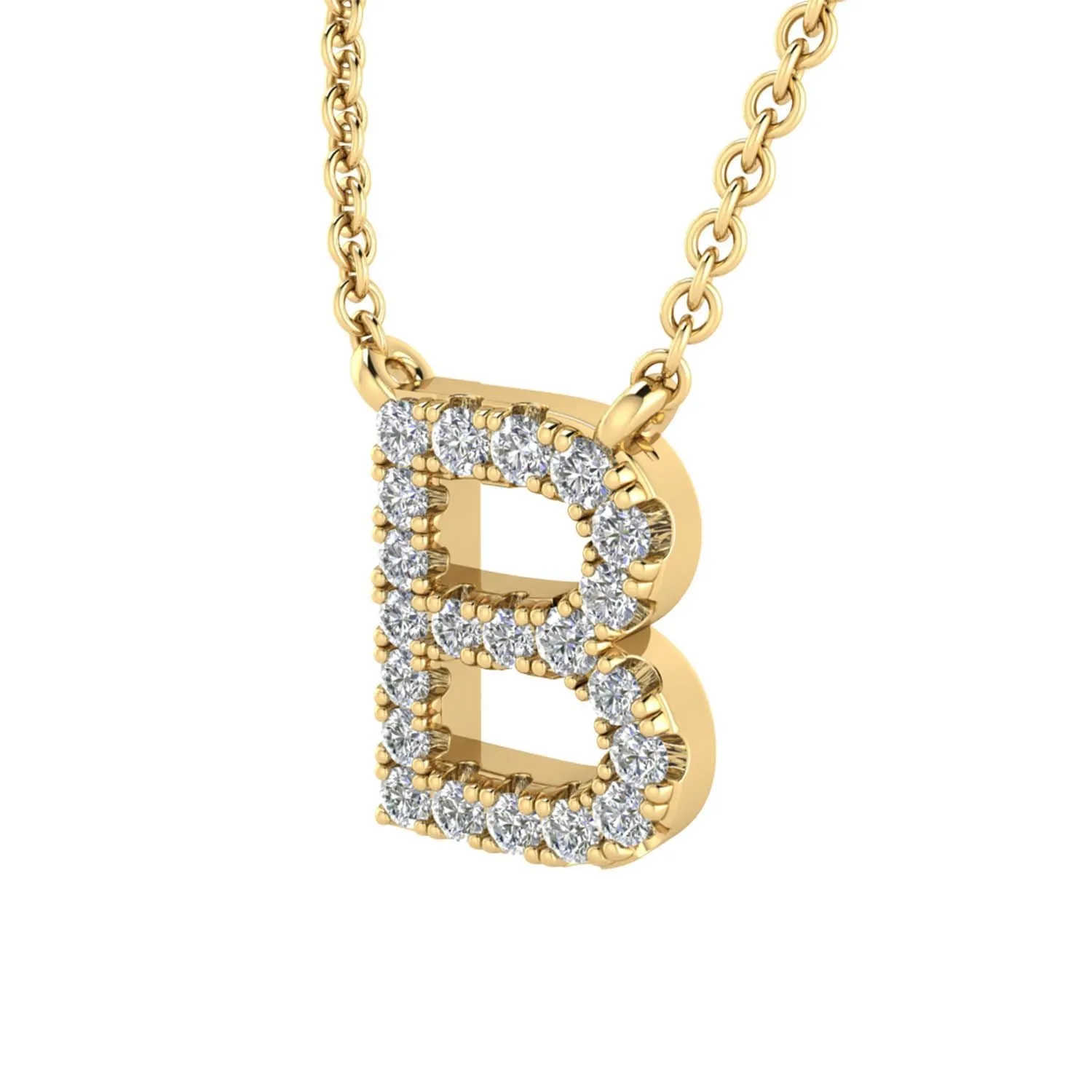 Autograph Collection: Diamond Initial Necklace