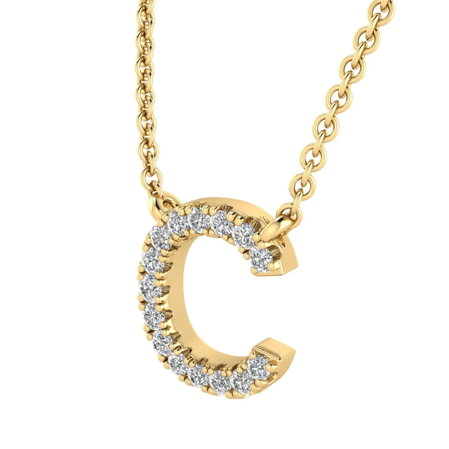 Autograph Collection: Diamond Initial Necklace