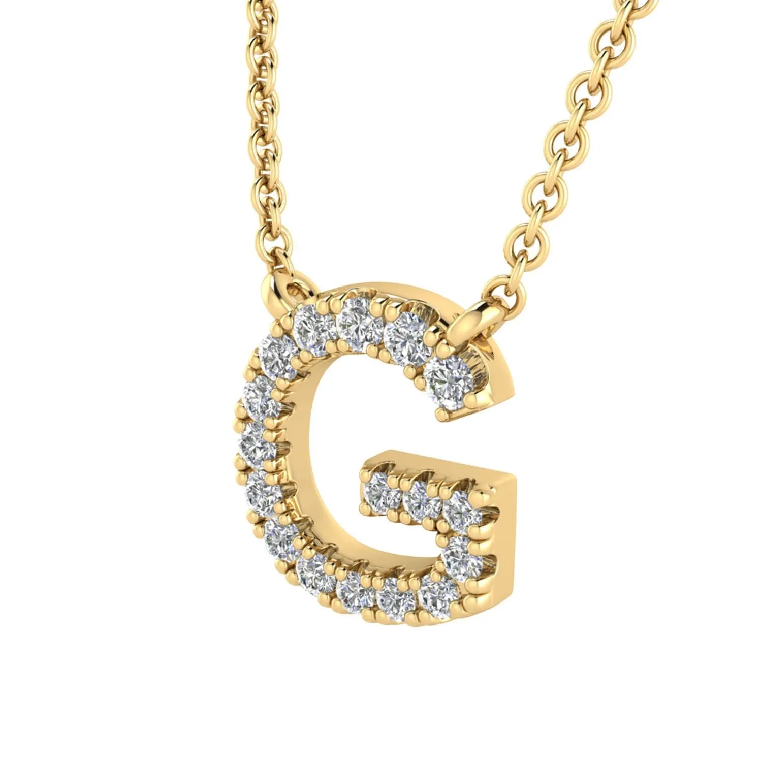 Autograph Collection: Diamond Initial Necklace