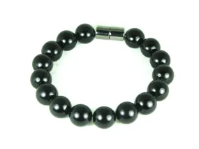 Black Tourmaline Bracelet 8/10/12mm Bead Diameter Gemstones - Protection Bracelet - Emf Protection - Tourmaline Jewelry - Empath