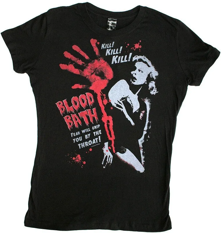 Blood Bath Men's Black T-Shirt