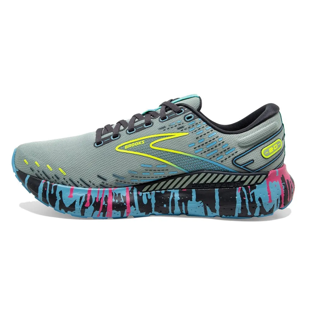 Brooks Glycerin GTS 20 Jadeite Alaskan Blue Ebony Women's