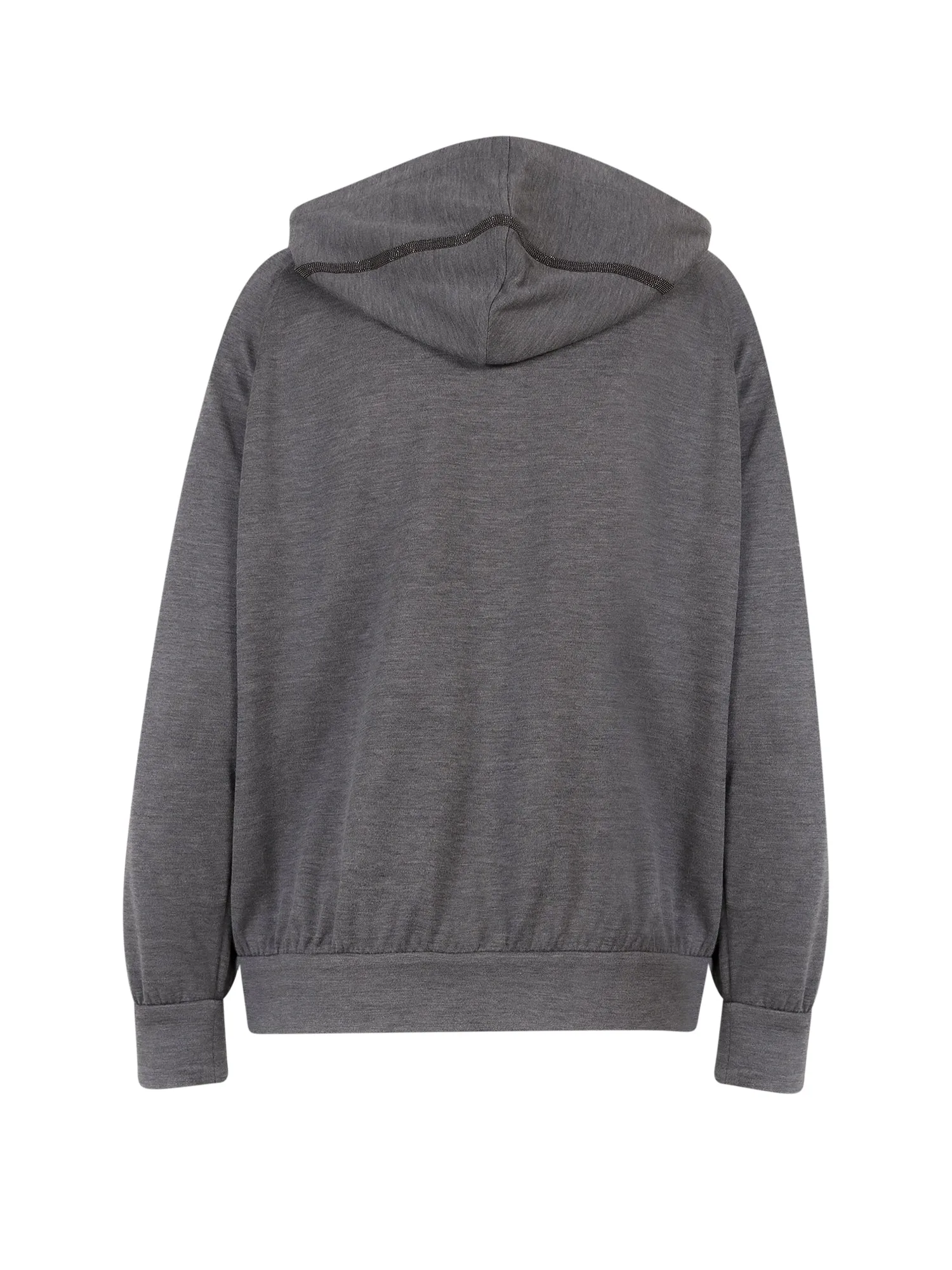 Brunello Cucinelli Zip-Up Long Sleeved Sweatshirt