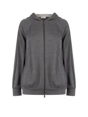 Brunello Cucinelli Zip-Up Long Sleeved Sweatshirt