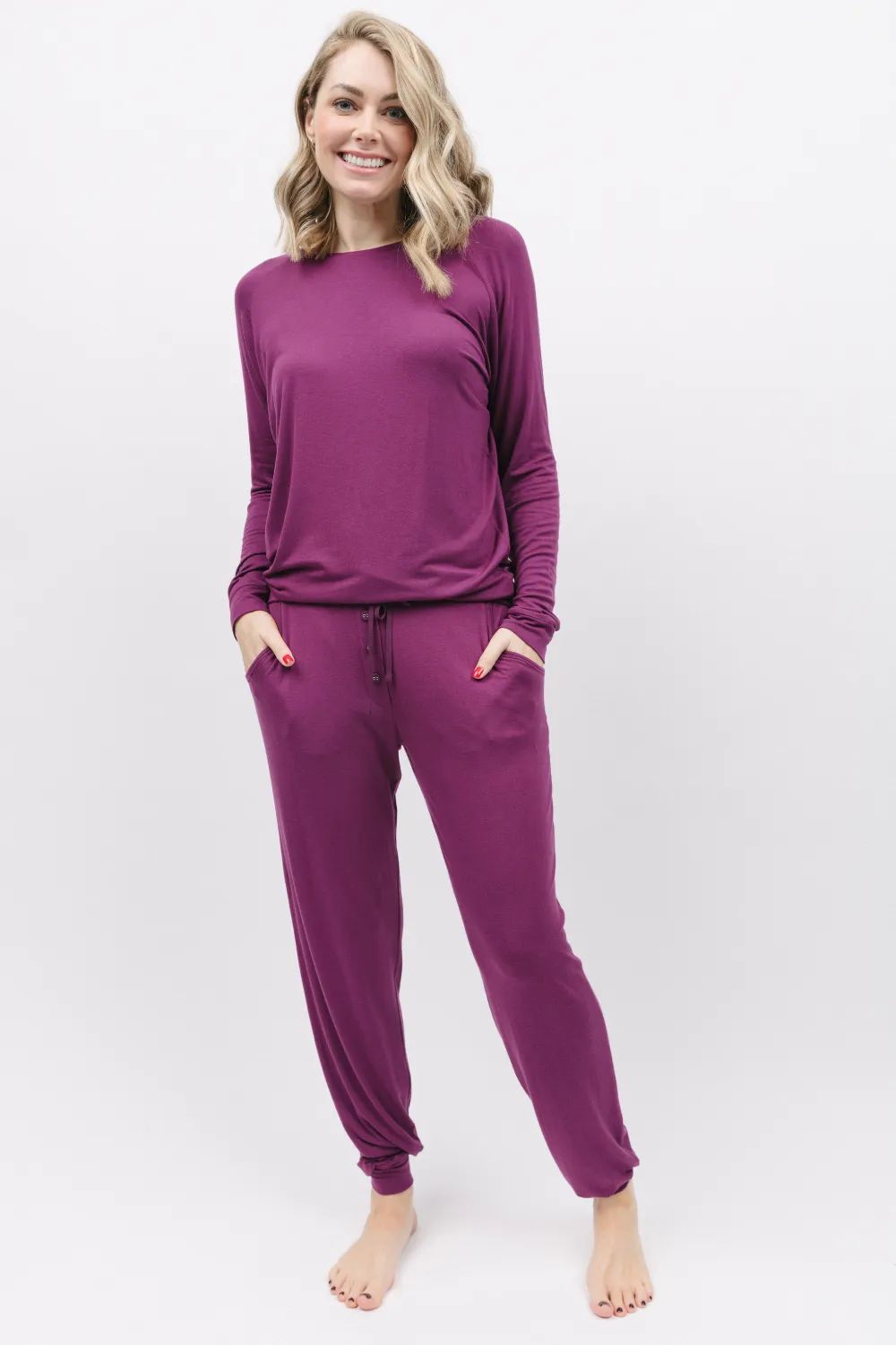 Carina Jersey Long Sleeve Top & Pants