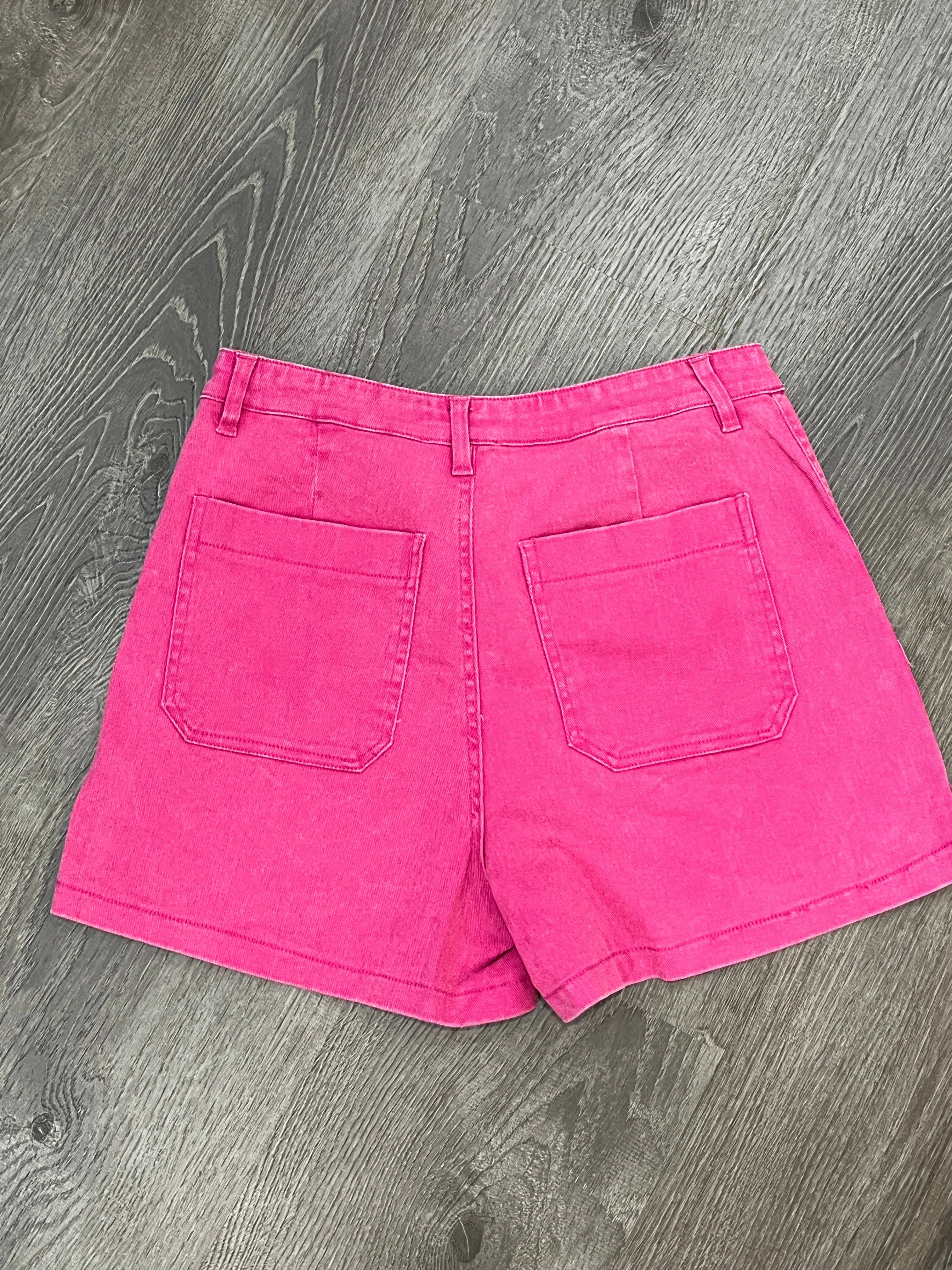 Carlie Denim Pocket Shorts