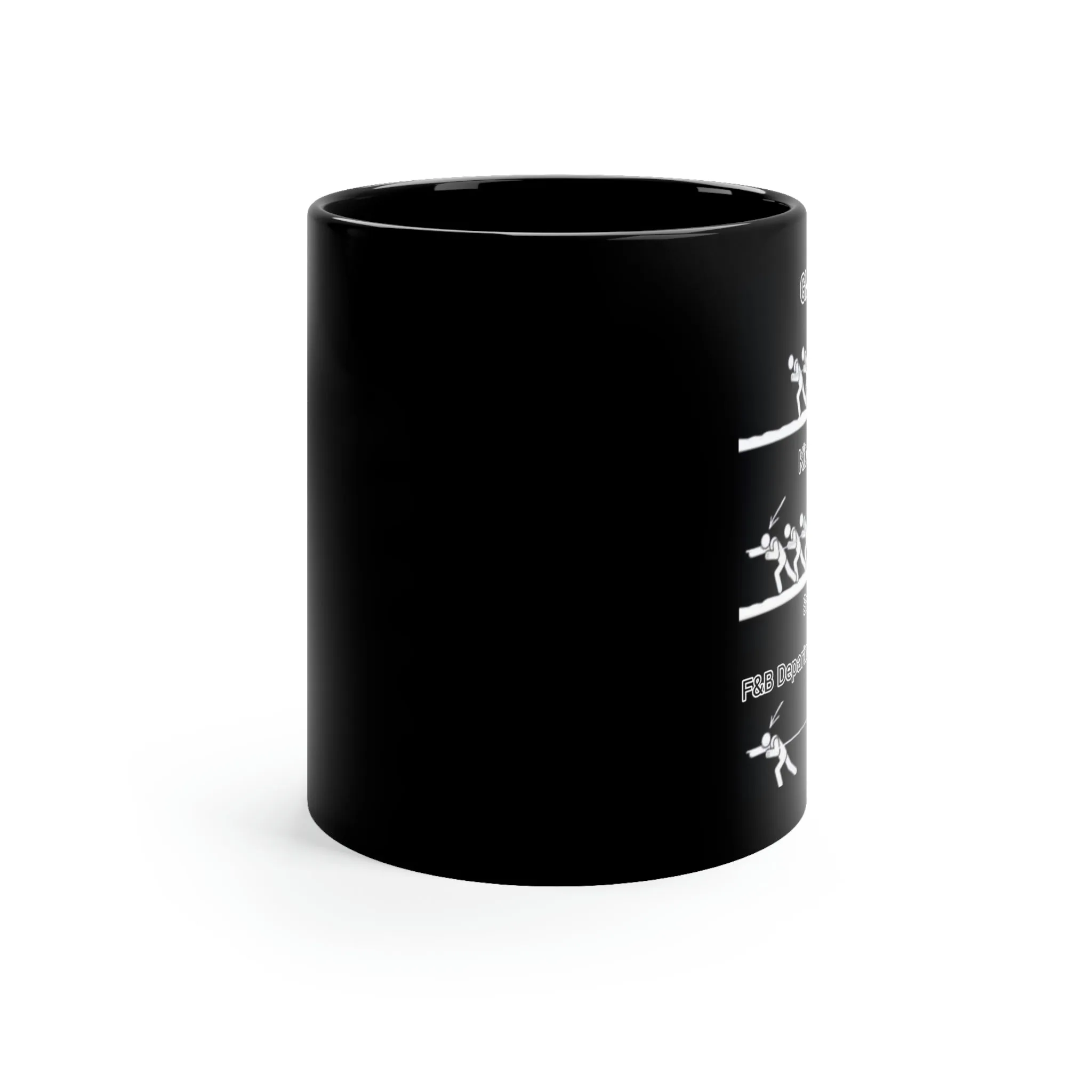 Chef Black Mug Design