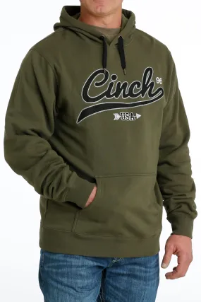 Cinch Mens Olive Pullover