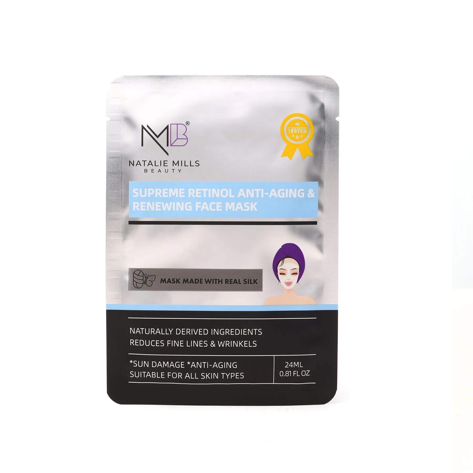 COMBO Pack - Anti-Aging SILK Face Masks - Set of 3