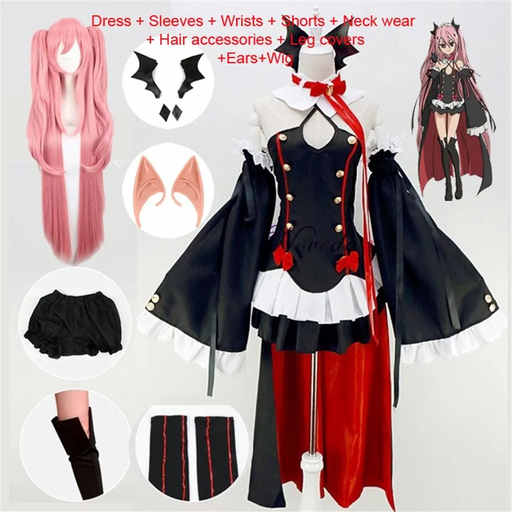 Cosplay Costume Uniform Wig Cosplay E-Girl