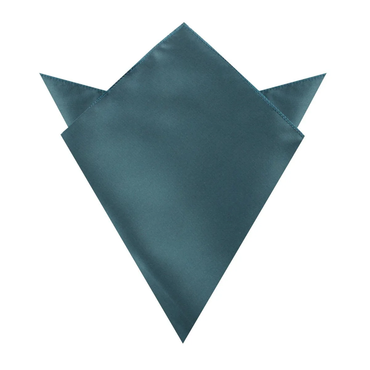 Deep Jade Satin Pocket Square