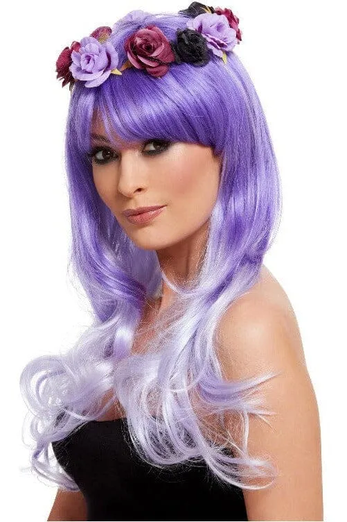 Deluxe Day of the Dead Glam Wig