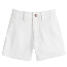 Denim Shorts - Ivory Denim