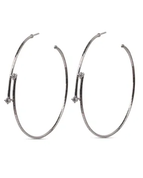 Double Diamond Hoops