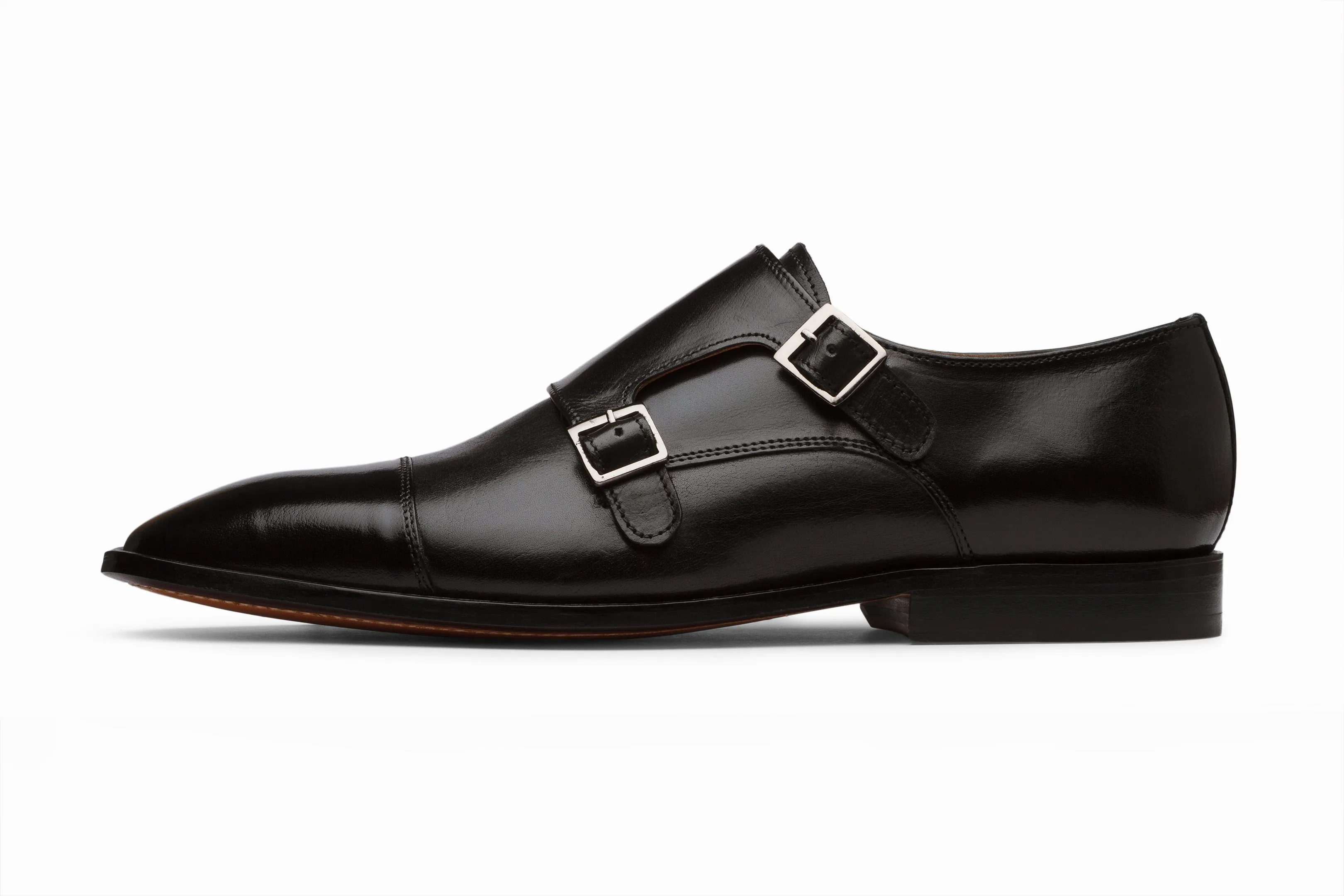 Double Monkstrap - Black