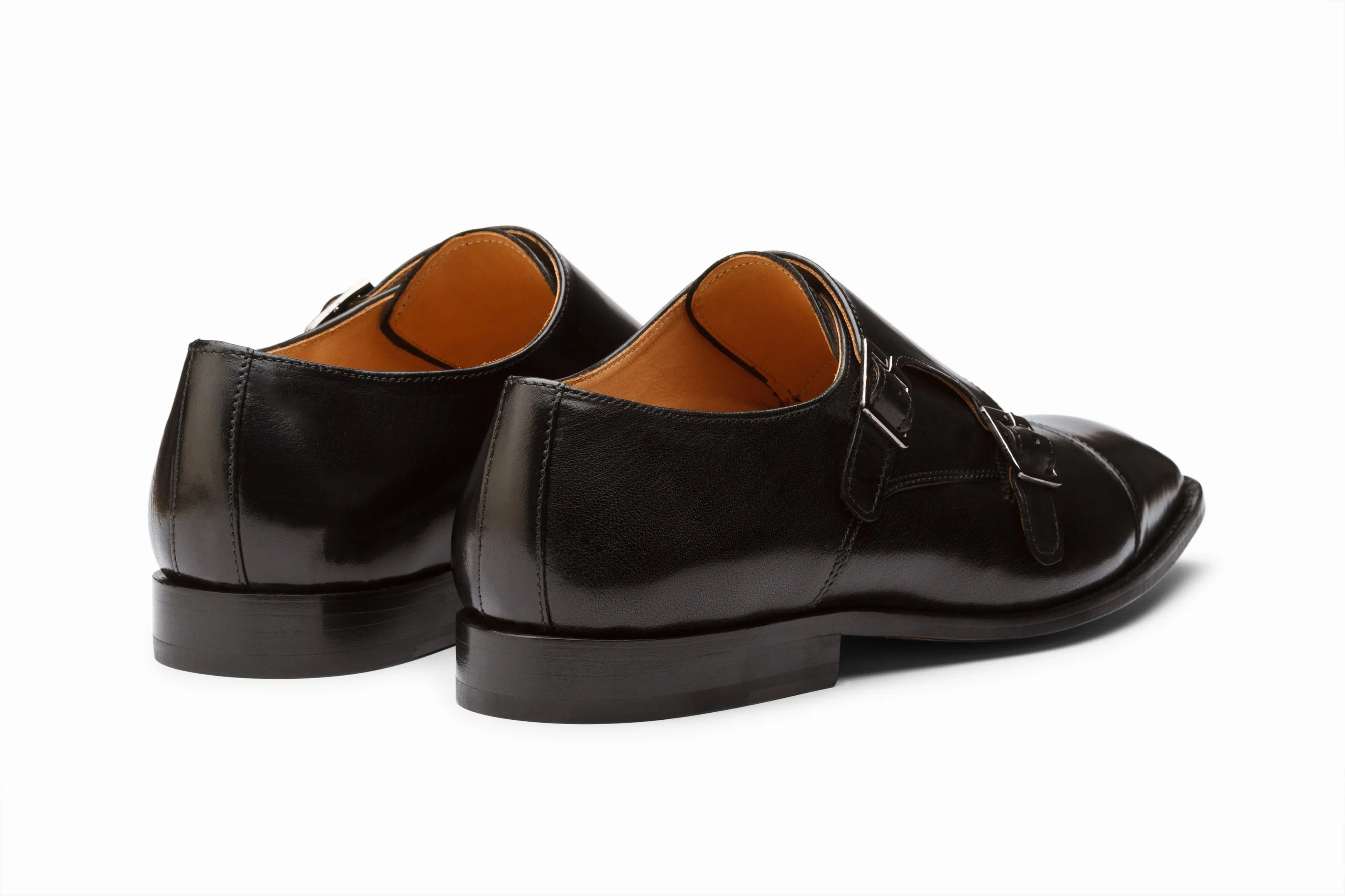 Double Monkstrap - Black