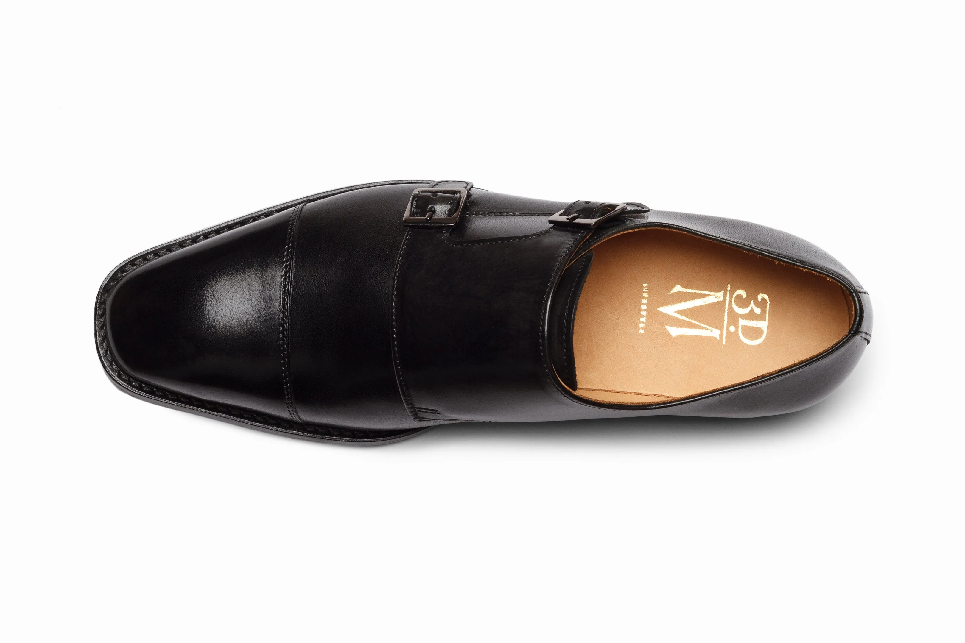 Double Monkstrap - Black