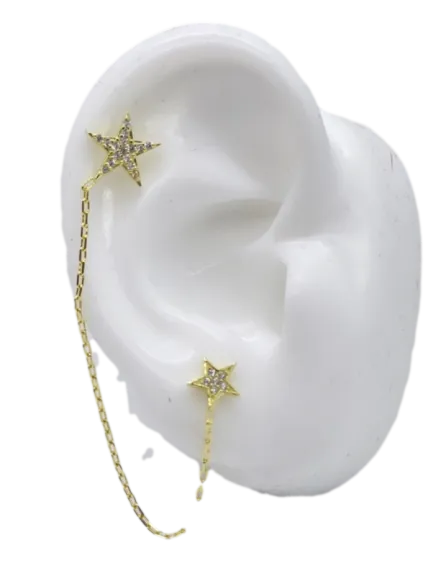 Double Star Earring