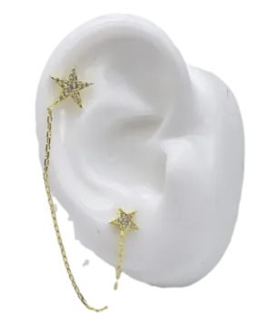 Double Star Earring