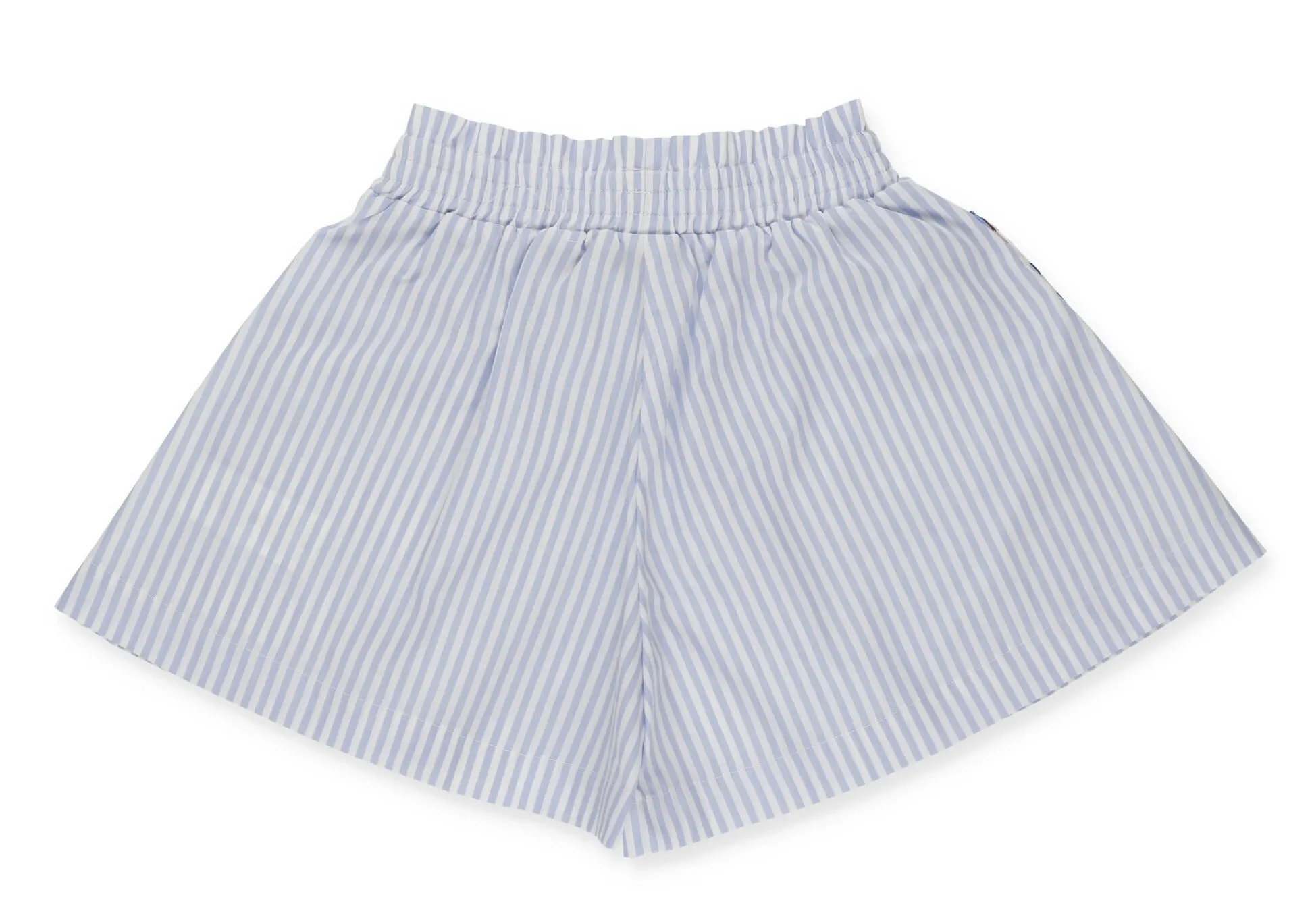 Emilio Pucci Junior Ditsy-Print Striped Drawstring Shorts