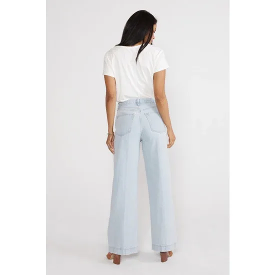 etica Devon Rework Wide Leg Denim Pant