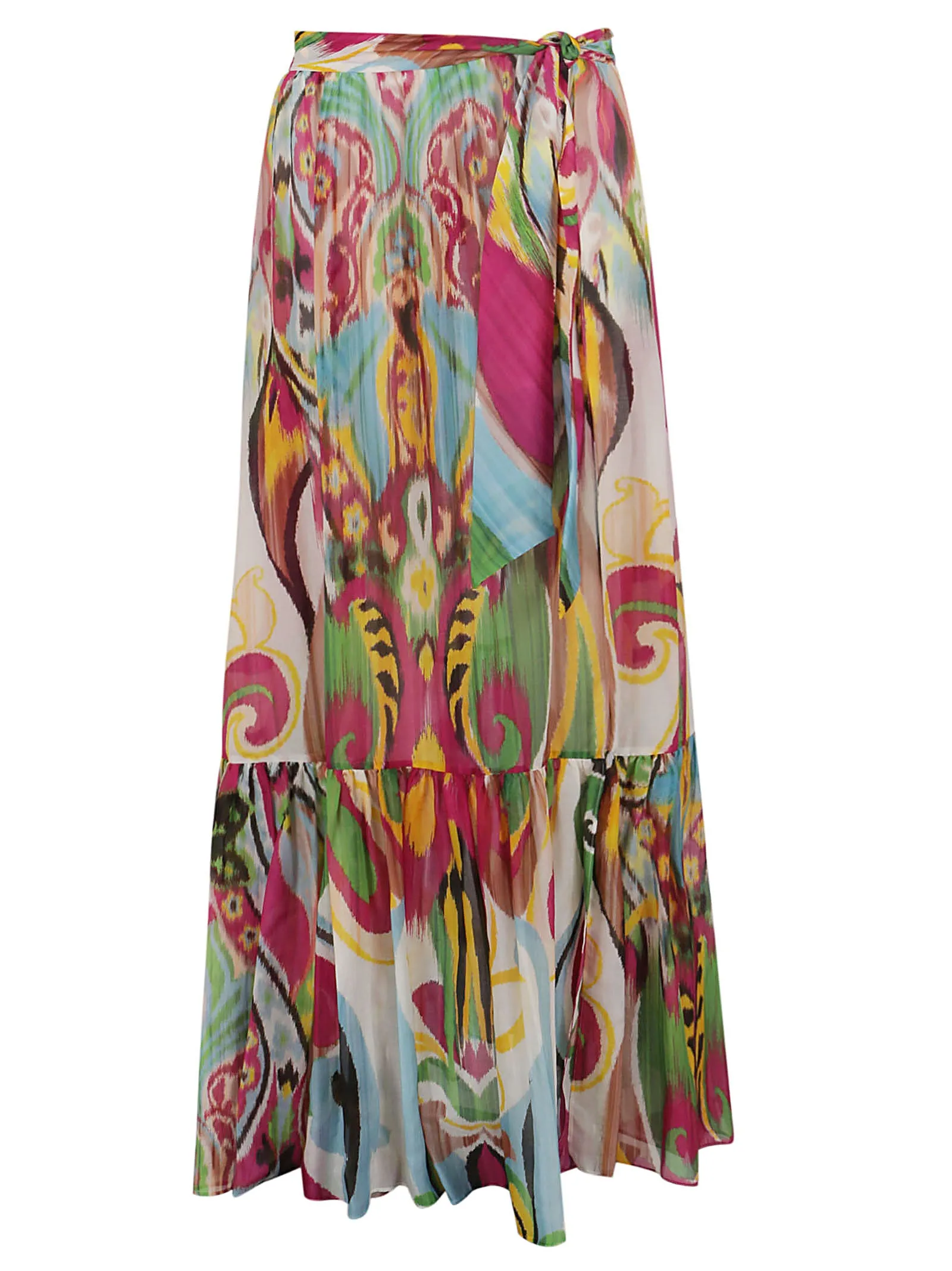 Etro Abstract Printed High-Waisted Maxi Skirt